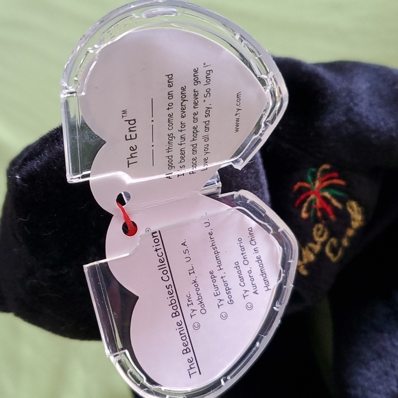 Vintage the end ty beanie bear - Picture 3 of 6